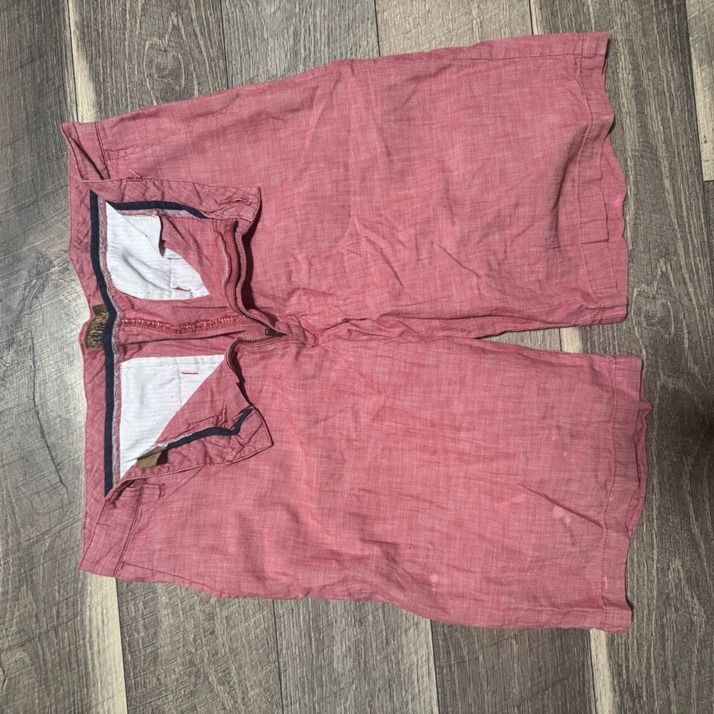 Ralph Lauren Blue Label Pink Flat Front Shorts